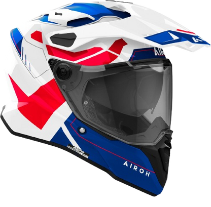 AIROH HELMET COMMANDER 2 REVEAL BLUE RED