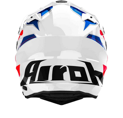 AIROH HELMET COMMANDER 2 REVEAL BLUE RED