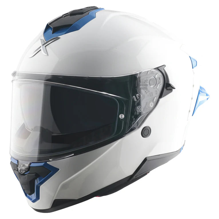 AXOR HELMET BRUTALE CORSA WHITE BLUE