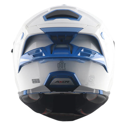AXOR HELMET BRUTALE CORSA WHITE BLUE