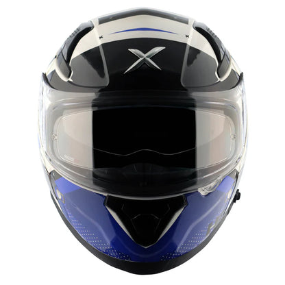 AXOR HELMET APEX HEX 2 WHITE BLUE