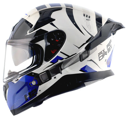 AXOR HELMET APEX HEX 2 WHITE BLUE
