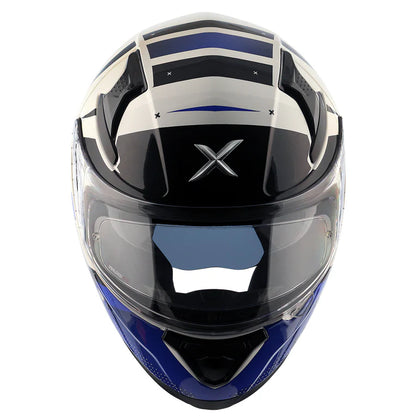 AXOR HELMET APEX HEX 2 WHITE BLUE