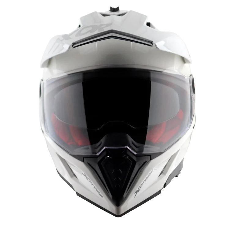 AXOR HELMET X-CROSS DUAL VISOR WHITE
