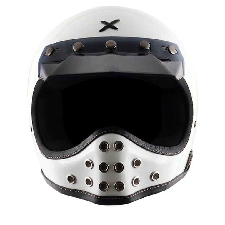 AXOR HELMET MOTO-X SOLID WHITE