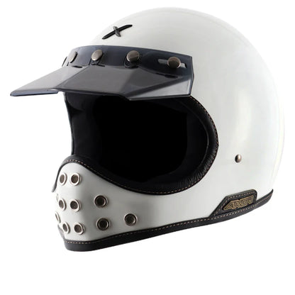 AXOR HELMET MOTO-X SOLID WHITE