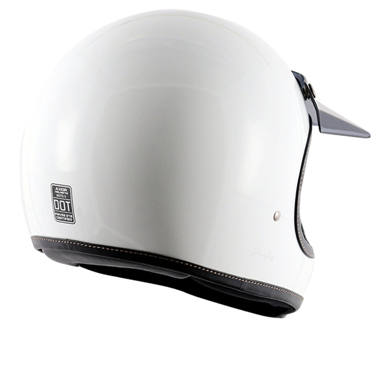 AXOR HELMET MOTO-X SOLID WHITE