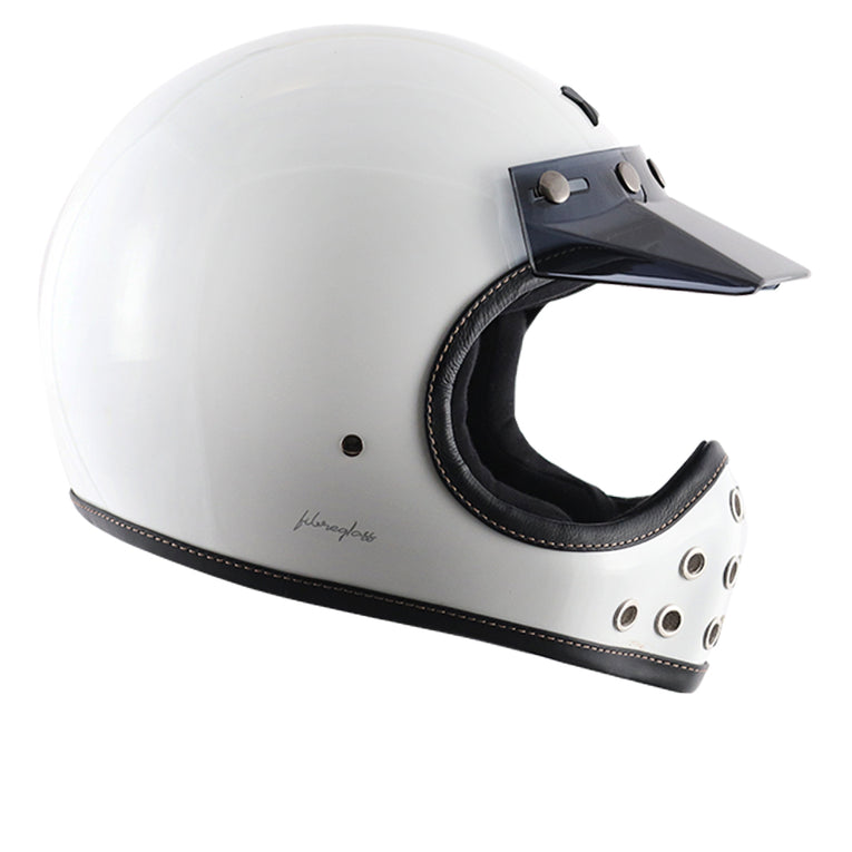 AXOR HELMET MOTO-X SOLID WHITE