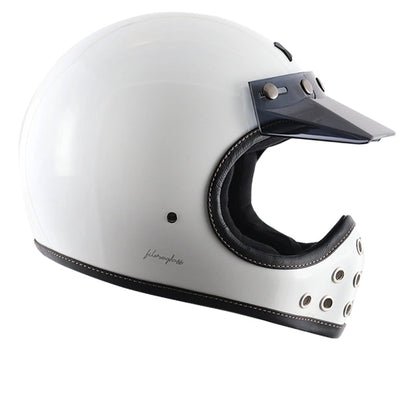 AXOR HELMET MOTO-X SOLID WHITE