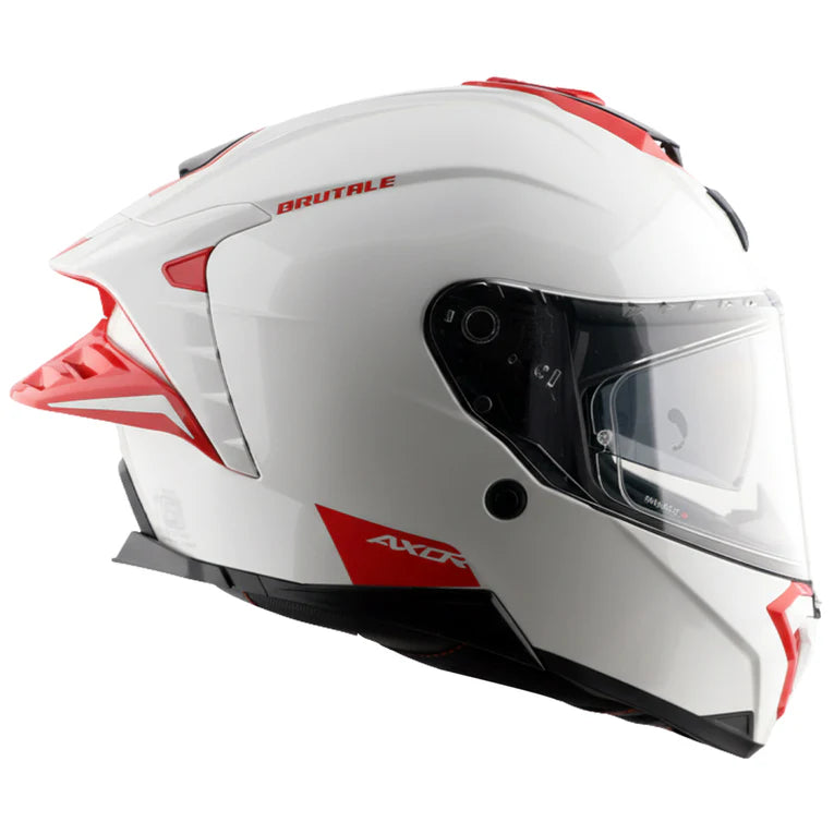AXOR HELMET BRUTALE CORSA WHITE RED