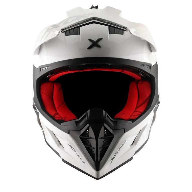 AXOR HELMET X-CROSS SINGLE COLOR WHITE