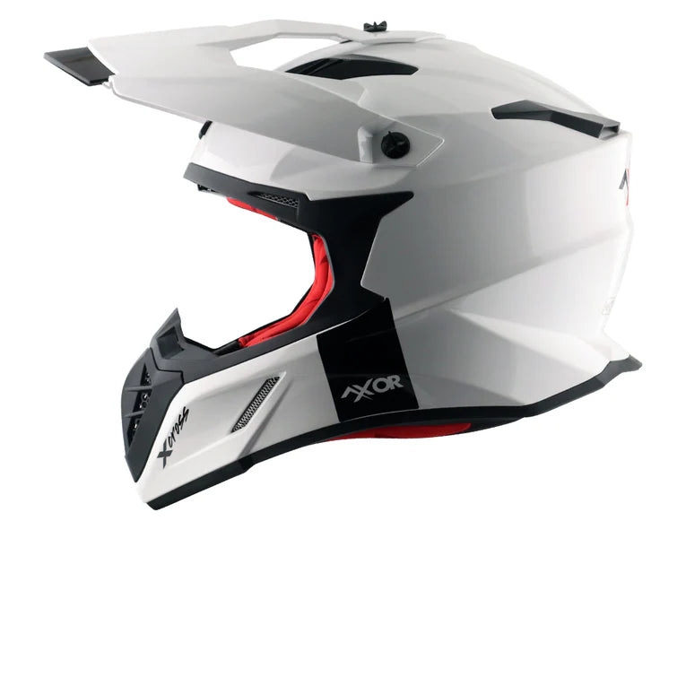 AXOR HELMET X-CROSS SINGLE COLOR WHITE