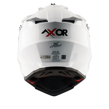 AXOR HELMET X-CROSS SINGLE COLOR WHITE