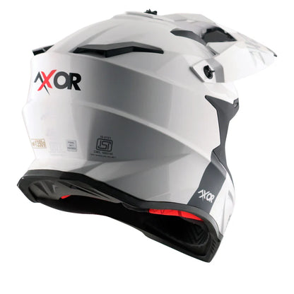 AXOR HELMET X-CROSS SINGLE COLOR WHITE