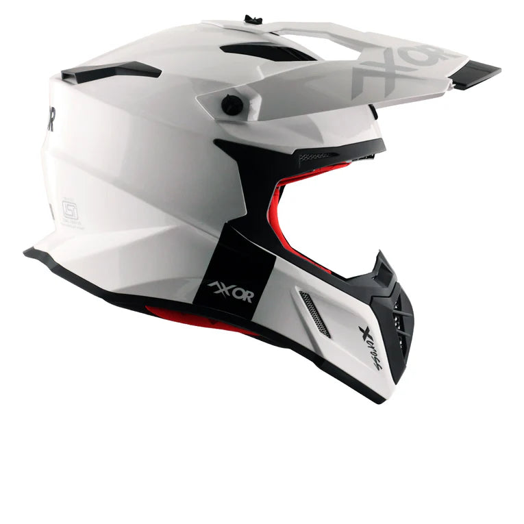 AXOR HELMET X-CROSS SINGLE COLOR WHITE