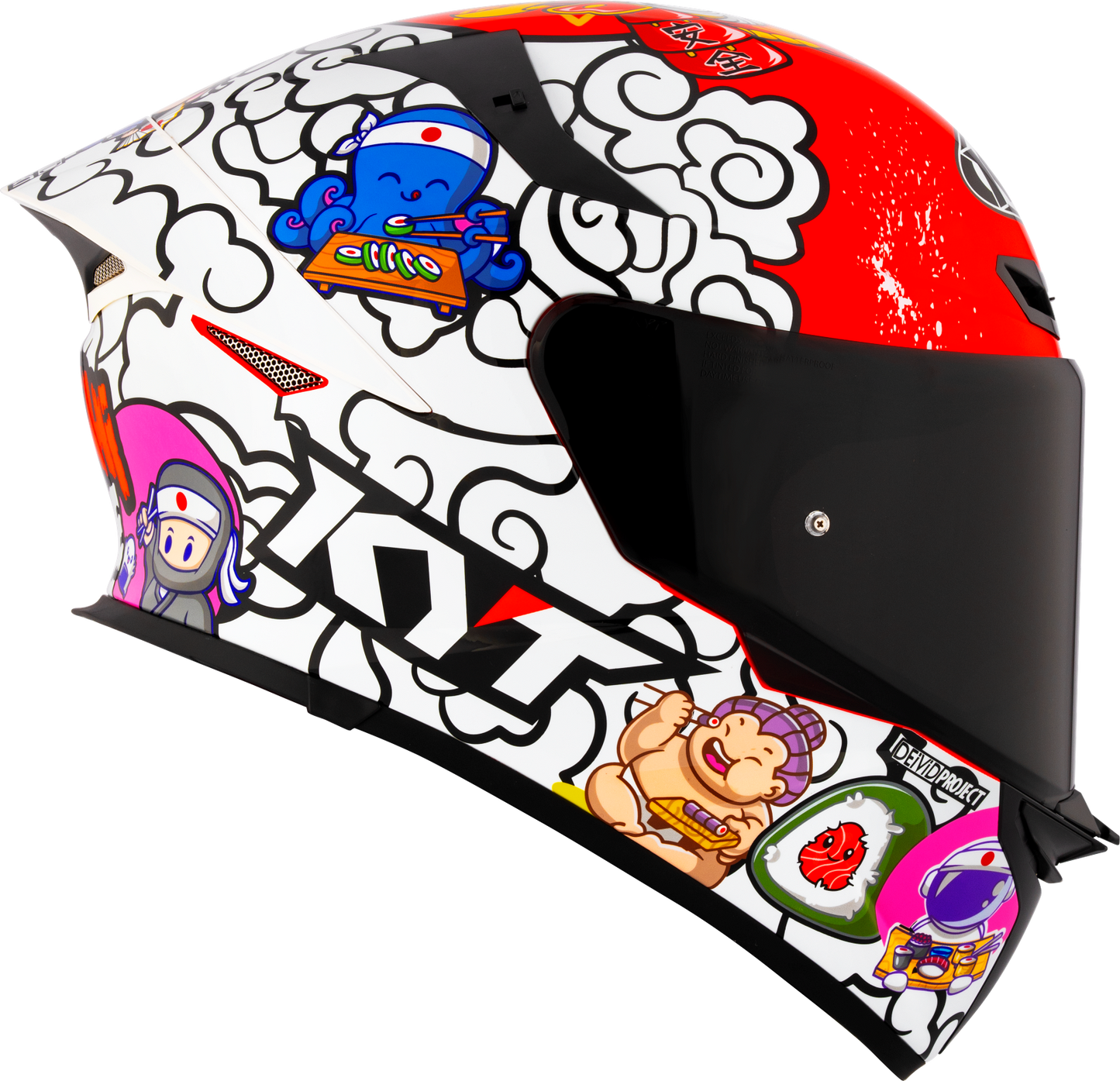 KYT HELMET REVO SUSHI TIME