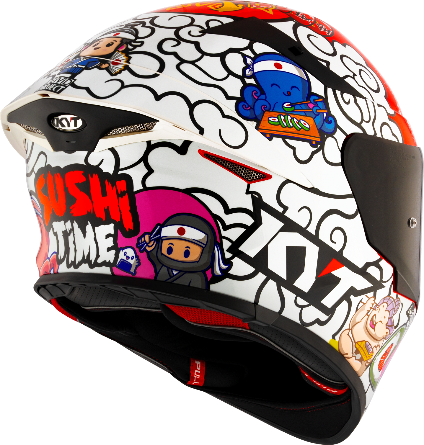 KYT HELMET REVO SUSHI TIME