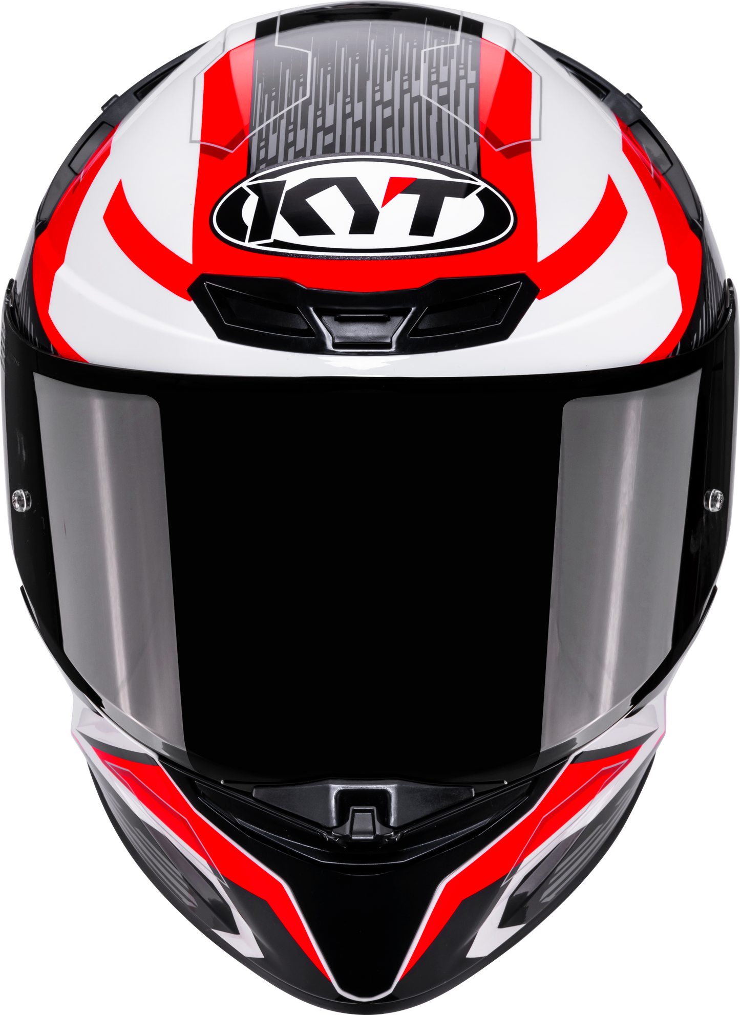 KYT HELMET REVO SPEEDING WHITE RED