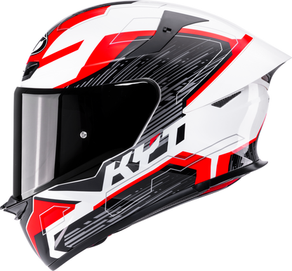 KYT HELMET REVO SPEEDING WHITE RED