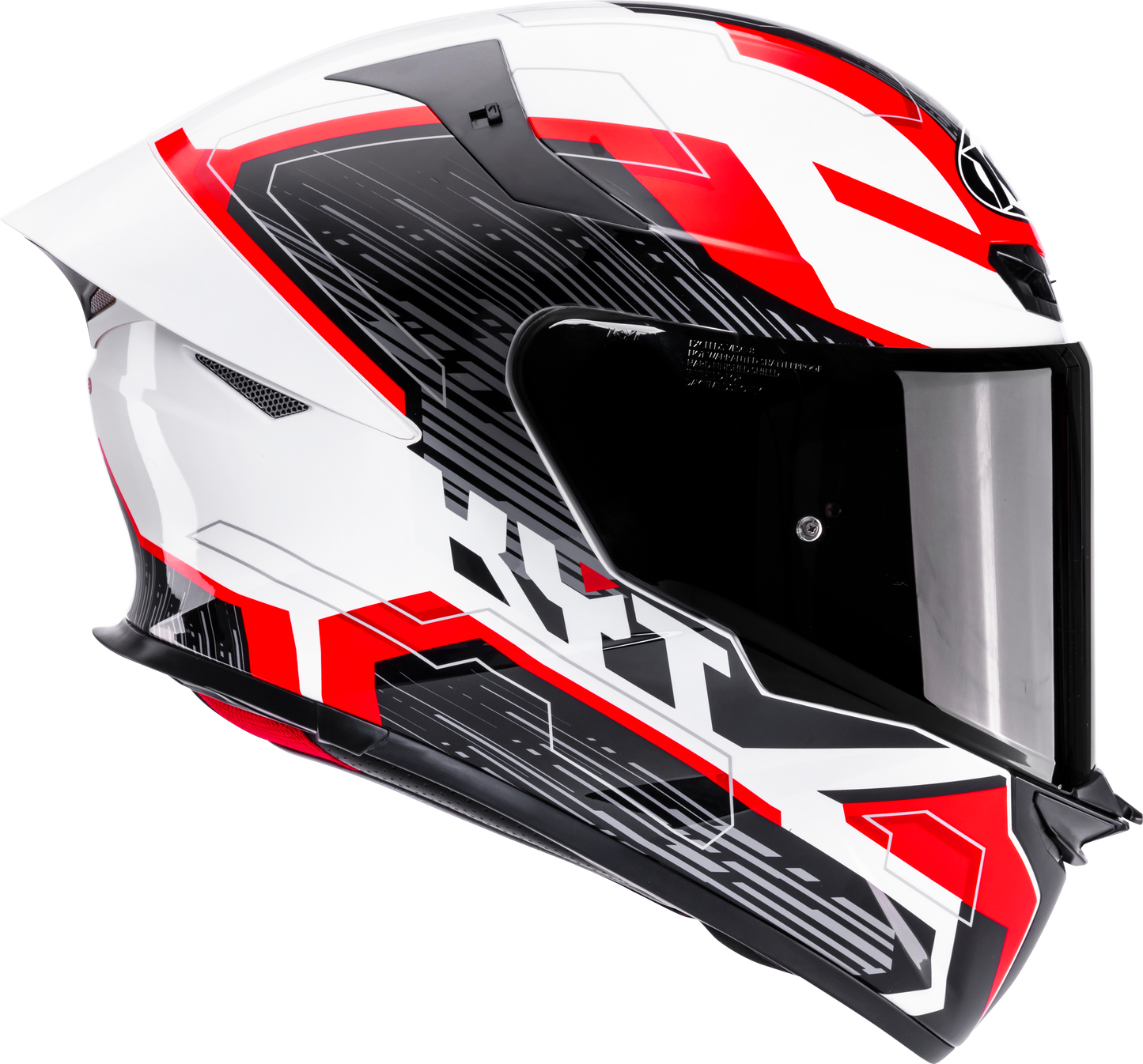 KYT HELMET REVO SPEEDING WHITE RED