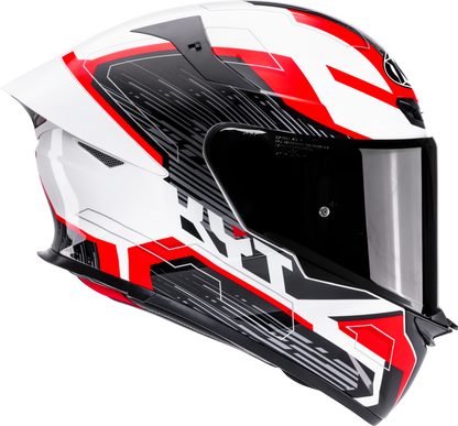 KYT HELMET REVO SPEEDING WHITE RED