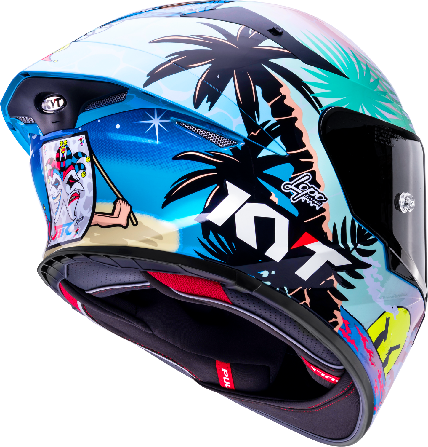 KYT HELMET REVO RICCARDO ROSSI BNC