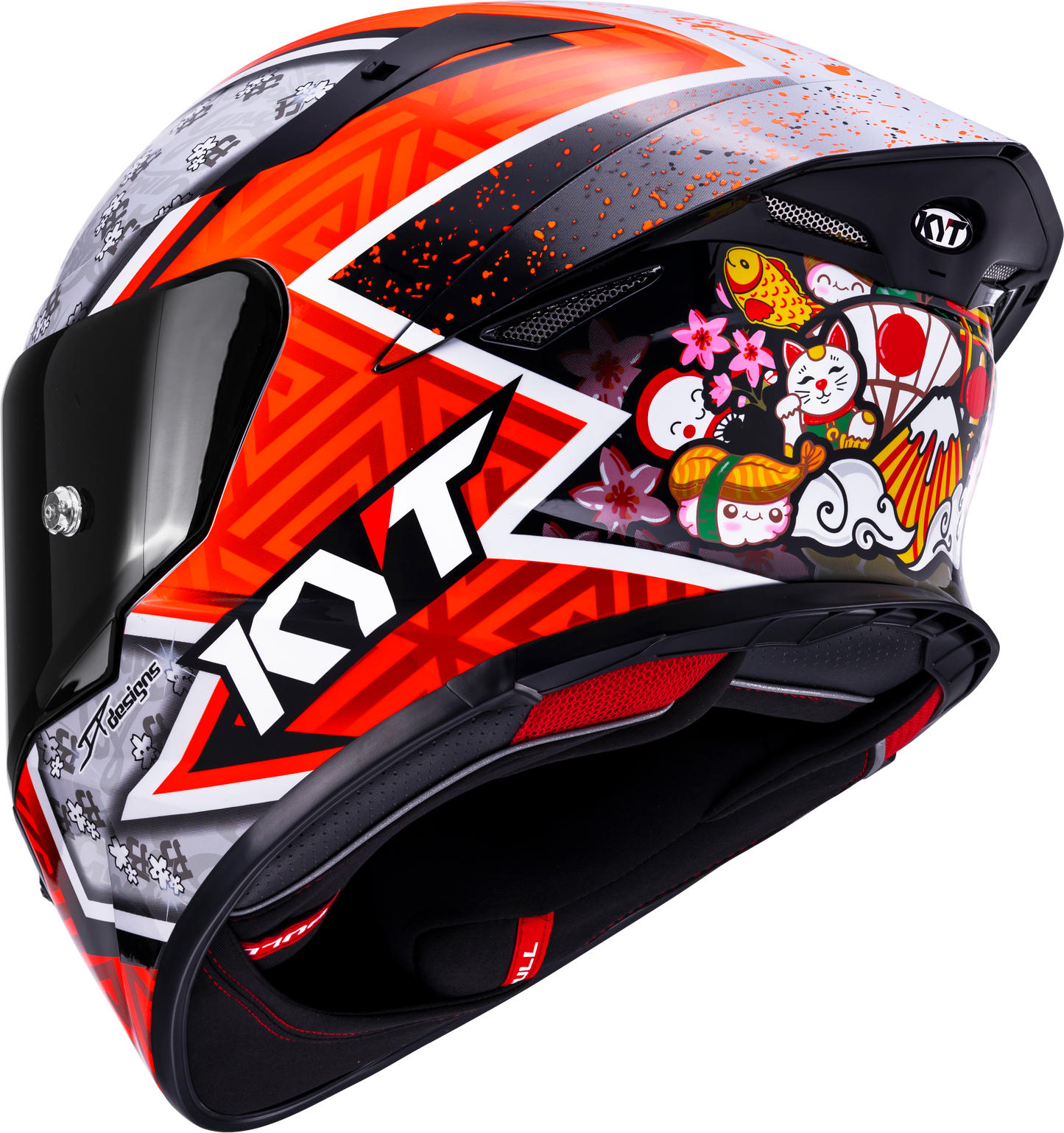 KYT HELMET REVO GINO RIA REPLICA