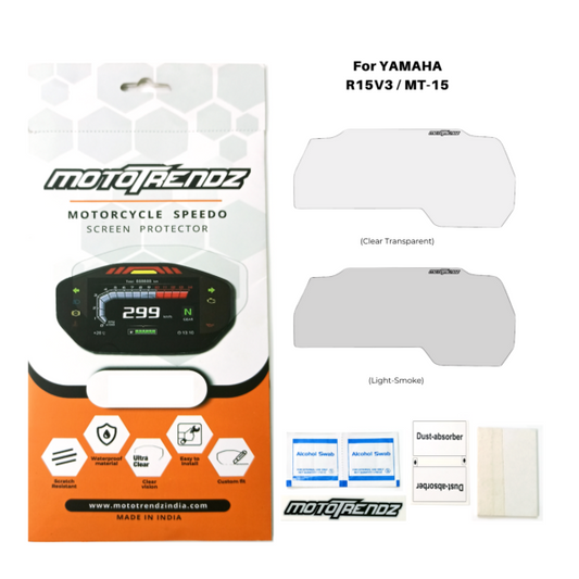 MOTOTRENDZ SPEEDOMETER FILM R15V3/MT15/FZSV4