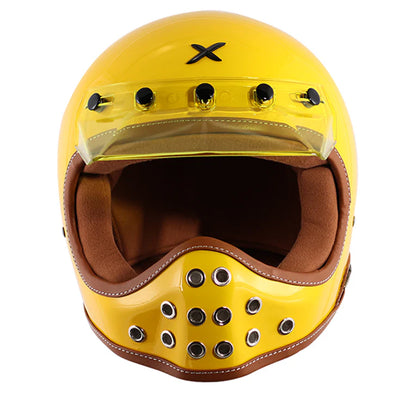 AXOR HELMET MOTO-X SOLID YELLOW