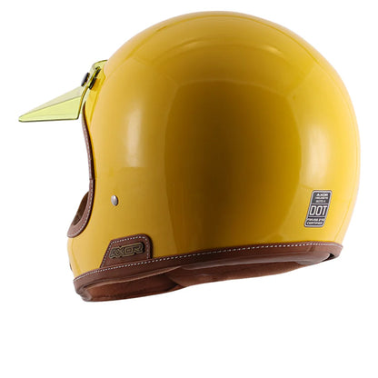 AXOR HELMET MOTO-X SOLID YELLOW