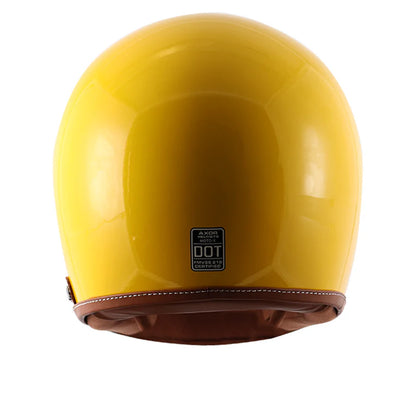 AXOR HELMET MOTO-X SOLID YELLOW