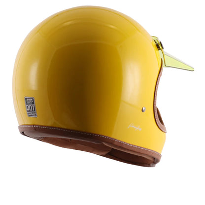 AXOR HELMET MOTO-X SOLID YELLOW