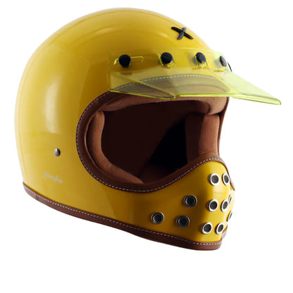 AXOR HELMET MOTO-X SOLID YELLOW