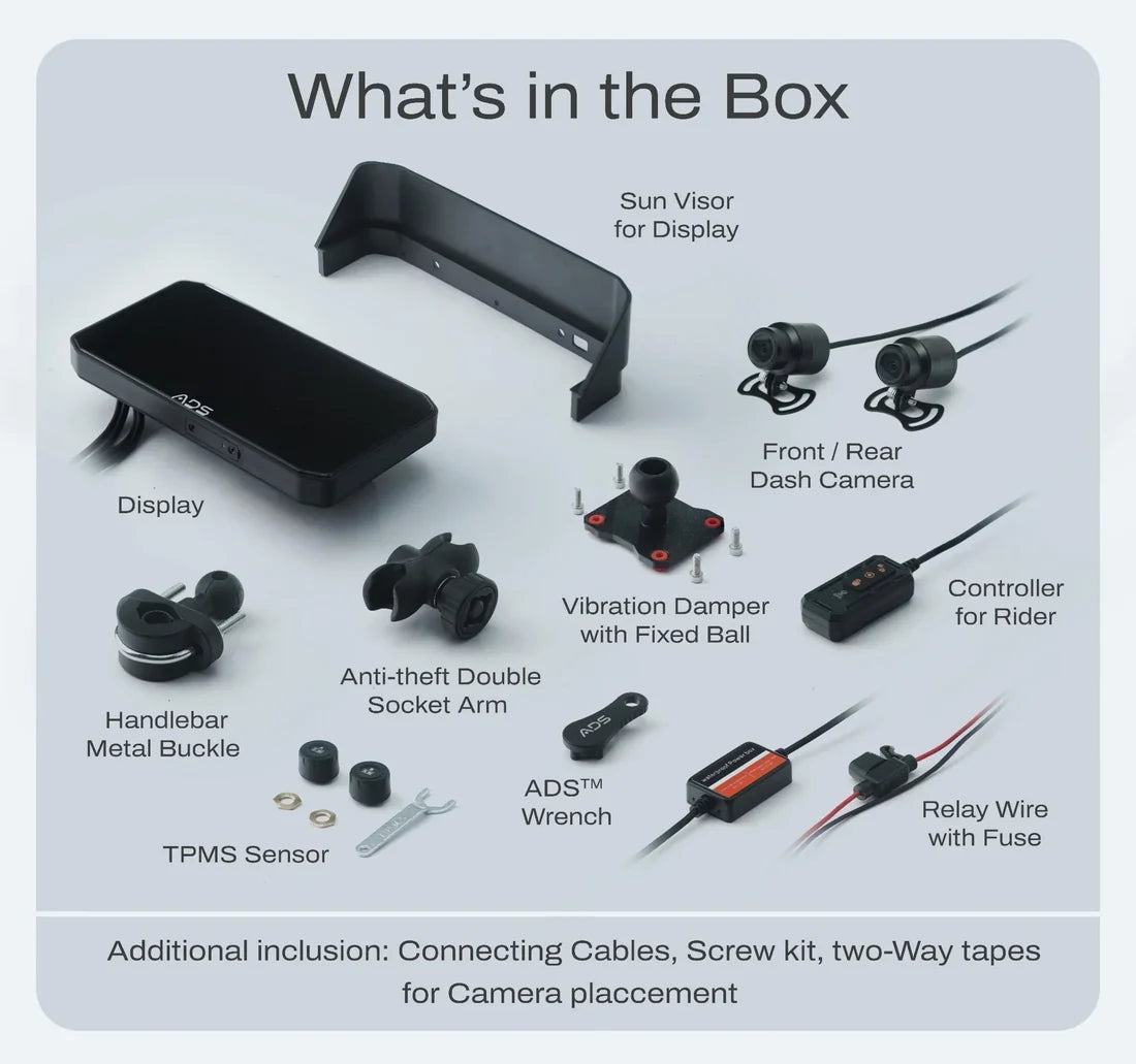 ADS DASHCAM ROVER PRO 6.25INCH