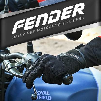 VIATERRA GLOVES FENDER BLACK