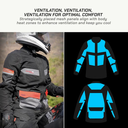 VIATERRA JACKET KRUGER AIR BLACK