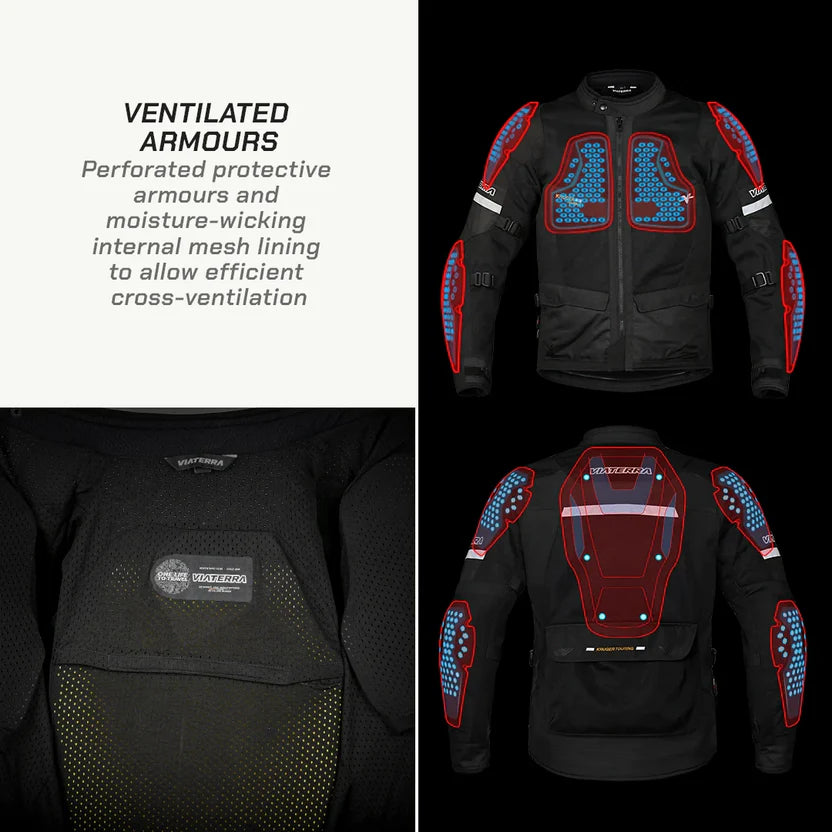 VIATERRA JACKET KRUGER AIR BLACK