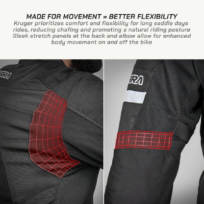 VIATERRA JACKET KRUGER AIR BLACK