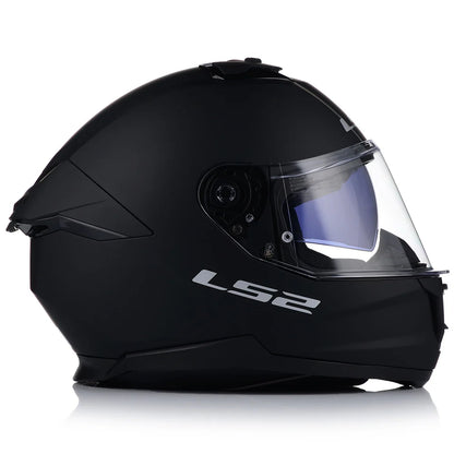 LS2 HELMET FF320 STREAM II SOLID MATT BLACK