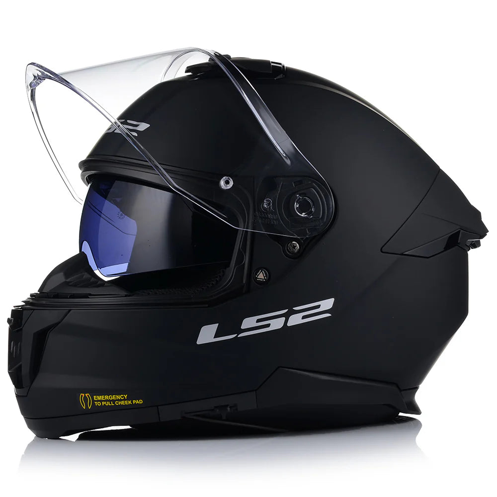 LS2 HELMET FF320 STREAM II SOLID MATT BLACK