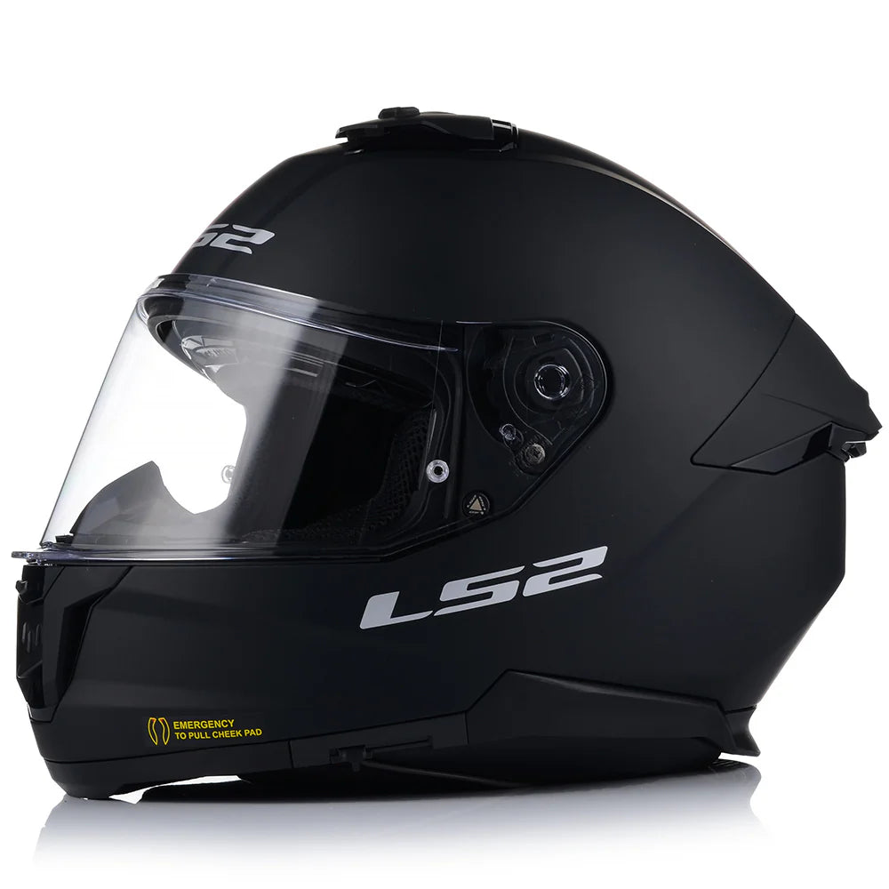 LS2 HELMET FF320 STREAM II SOLID MATT BLACK