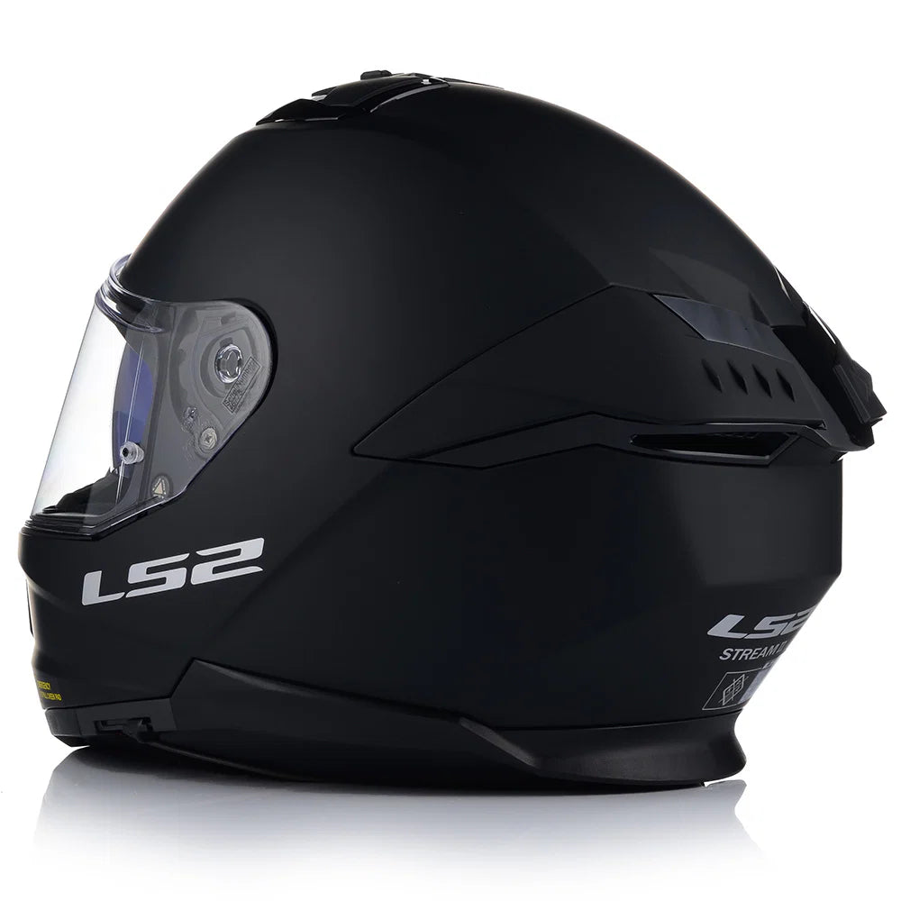 LS2 HELMET FF320 STREAM II SOLID MATT BLACK