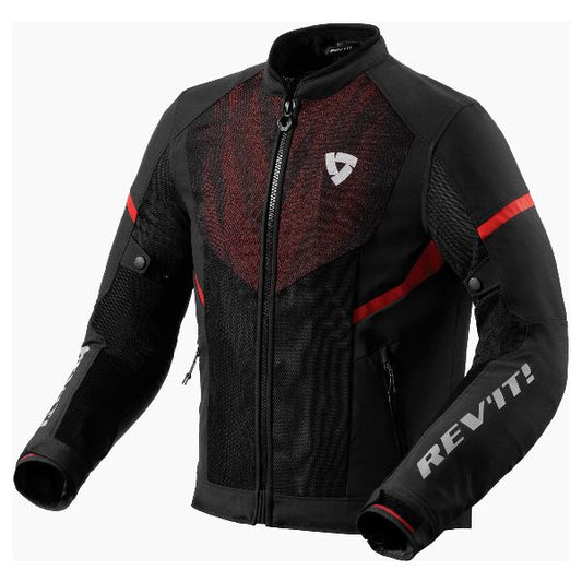 REV IT JACKET HYPERSPEED 2 GT AIR BLACK NEON RED