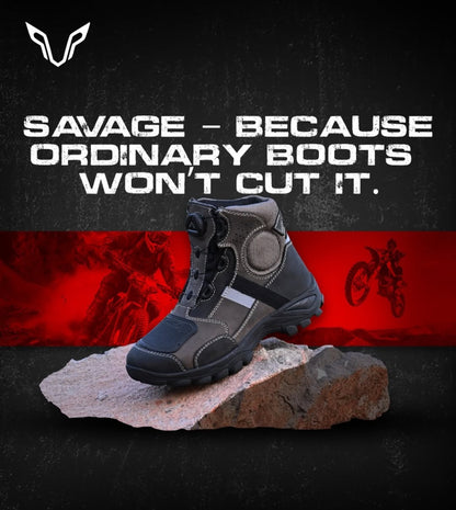 AMAROQ BOOTS SAVAGE BLACK BROWN