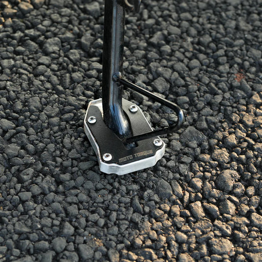 MOTO TORQUE SIDE STAND EXTENDER CB 200X ALUMINIUM