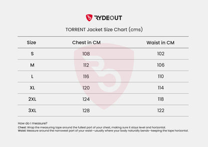 RYDEOUT JACKET TORRENT BLACK