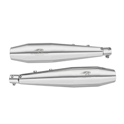RED ROOSTER EXHAUST STELLAR CHROME INTERCEPTOR/ CONTINENTAL GT 650