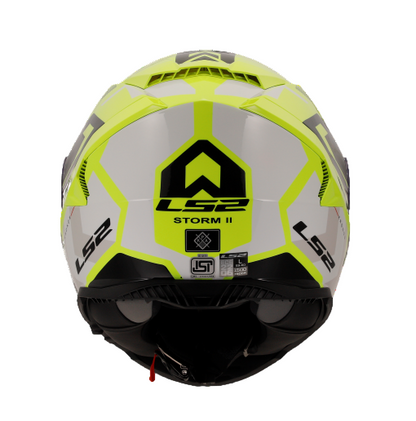 LS2 HELMET FF800 STORM II KRONOS RED GREY