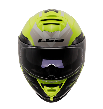 LS2 HELMET FF800 STORM II KRONOS RED GREY